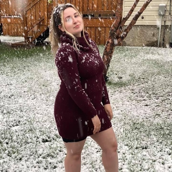 XXS maternity sweater dress - Picture 4 of 4